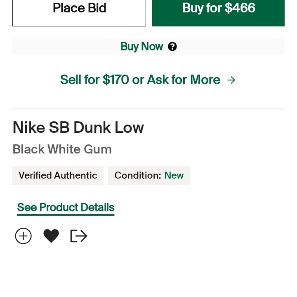 Mens Nike SB Zoom Dunk Low Pro Black - Picture 9 of 13
